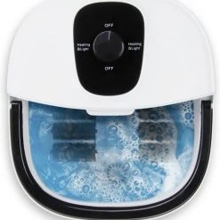 Niceey Massage Voetenbad ? Elektrisch Voetbad ? 10 Massage Rollers ? Infrarood Voetmassage - 12L - Wit