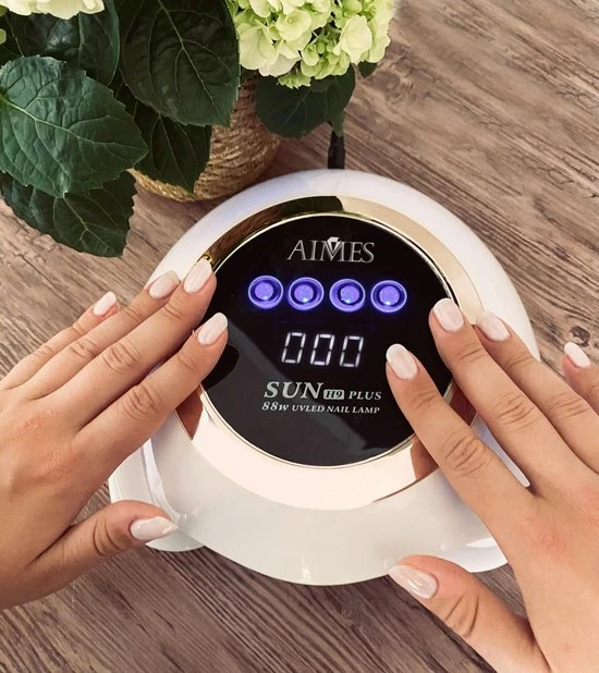 AIMES? - Professionele UV Lamp - Gelnagels - 88 W Power - 30 LEDs - Touchscreen - Gellak - Levensduur Van 50.000 Uur - Nagellamp - Hoogwaardige Nageldroger - Ros? Goud/ Parelmoer 7 AIMES? - Professionele UV Lamp - Gelnagels - 88 W Power - 30 LEDs - Touchscreen - Gellak - Levensduur Van 50.000 Uur - Nagellamp - Hoogwaardige Nageldroger - Ros? Goud/ Parelmoer - Image 5