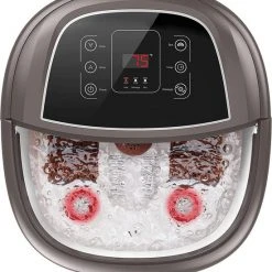 SmartImprove - Voetenbad -Massageapparaat - Met Snelle Verwarming - Automatische Massage - En - Krachtige Bubbel - Jets - Gemotoriseerd - Shiatsu - Massagerollers - Pedicure - Voor Vermoeide Voeten - Instelbare Tijd - En - Temperatuur