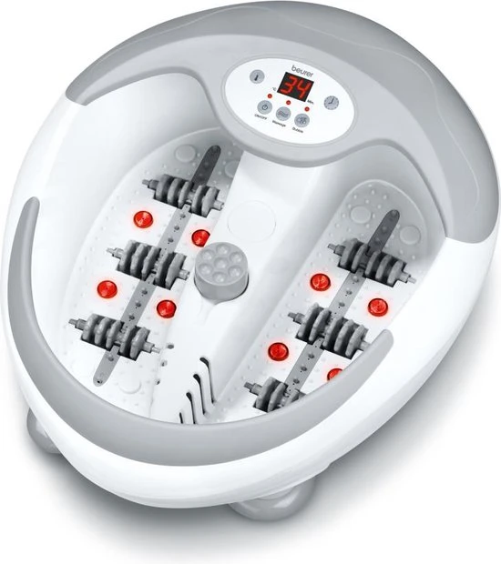 Beurer FB50 Voetenbad - XXL - 3 Pedicure Opzetstukken - Verwarming