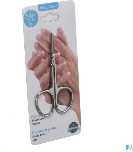 Vitry Classic Schaar Velletje Recht Inox 1009 - Image 4