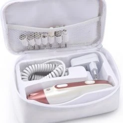 JC Manicure- En Pedicureset Met 7 Opzetstukken ? Nagelfrees ? Incl. Opbergtas