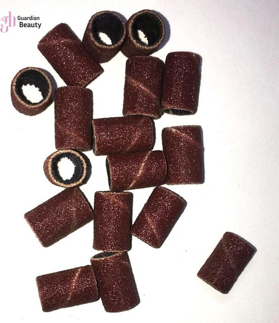 Merkloos Schuurrolletjes Nagelfrees Grit 80 ( Grof ) 10mm | Voor Elektrische Nagelvijl | Schuurrolletjes 50 Stuks - Image 4