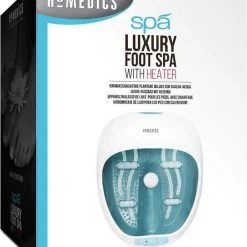 Elektrisch Voetenbad Luxury Spa Voetenbadje – Massage Voetspa, Verzachtend 4-in-1 Met Warmtefunctie, Hydromassage, Bloedcirculatie, 4 Bubbelstroken, Pedicure, Puimsteen En Roller Inbegrepen – Tot EU Maat 47 -Lanaform Shop 550x636 8