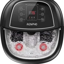 Merkloos Elektrisch Massage Voetenbad - Luxe Voeten Spa - Vibratie En Bubbel - Voetbad Massage