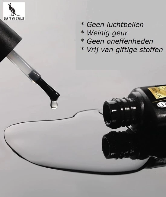 San Vitale? - Professionele UV-LED Nageldroger Lamp - Premium LED Nagellamp - Nagellak Lamp - Nagel LED Lamp - Salon Kwaliteit 150 Watt LED - Sun X7 Max - Nagellak Droger - Gellak Nagels - Smart Sensor - 59 Leds - INCLUSIEF GRATIS Base&Topcoat - Wit - Image 9