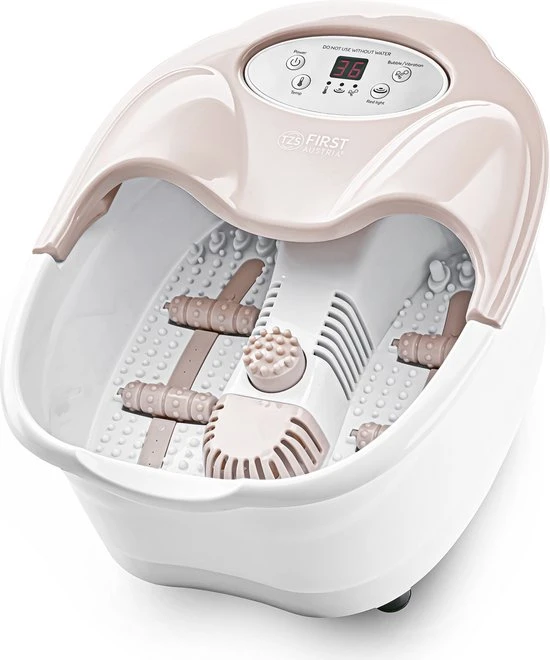 TZS First Austria 8115-3 Digitaal Voetenbad Met Massage - Wit/Beige - Image 2