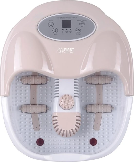 TZS First Austria 8115-3 Digitaal Voetenbad Met Massage - Wit/Beige