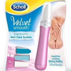 Scholl Velvet Smooth - Elektrisch Nagelvijl Roze -1 Stuk