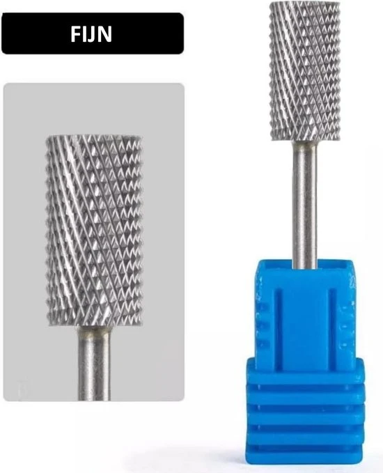 Goodbitz Bitjes Nagelfrees - 2 Stuks - Flat Head Bit - Bitjes Set - Bitjes Nagelfrees - Bitjes Nagelfrees Tungsten - Nagelbitjes - Opzetstukken Nagelfrees - Tungsten Frees - Bitjes Nagelvijl - Nagelfrees Bitjes - Tungsten Nagelfrees Bitjes - Bitjes Set - Image 3