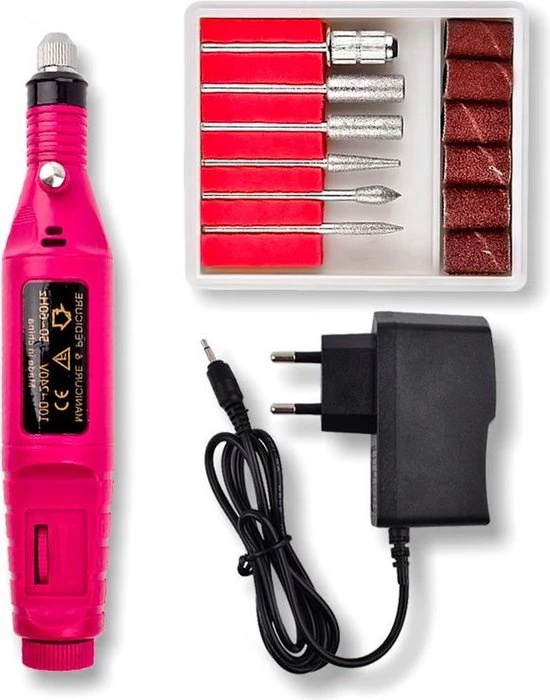 SFT Products Elektrische Nagelvijl - Nagelfrees Machine - Nagelvijl Set - Manicure - Pedicure -pedicureset Elektrisch - Nagelfrees Elektrische - Nagelfrees