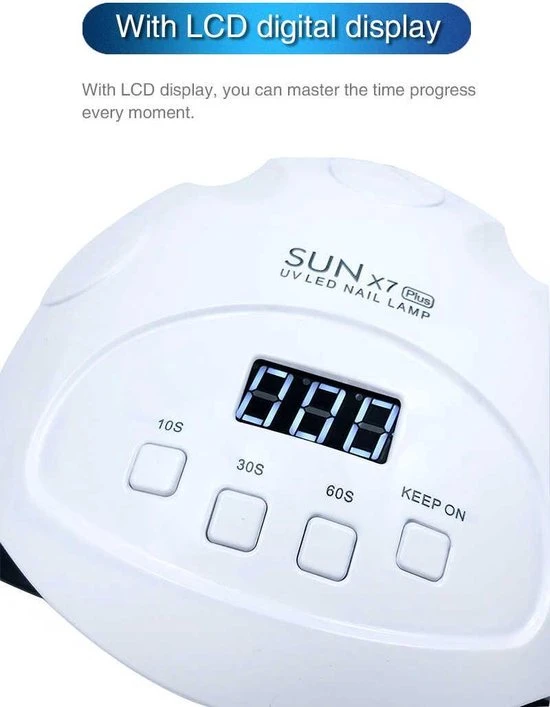 Nail Fashion Professionele Nageldroger 90 Watt - Nagel Lamp LED - Gel Nagellak - Gelpolish - Gel Nagels - Builder Gel - Acryl - Image 5